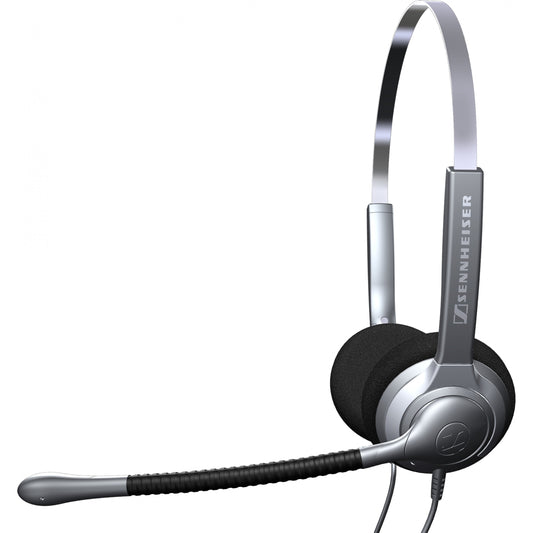 EPOS SH 330. Žičane. Kancelarija/Pozivni centar. 300 - 3400 Hz. Slušalice. Srebrne.