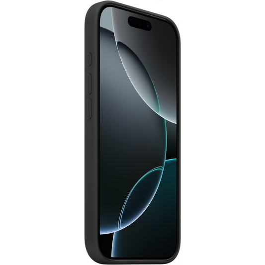 Silikonska futrola za Apple iPhone 16 Pro sa MagSafe-om – crna. Futrola. Apple. iPhone 16 Pro. 16 cm (6,3"). Crna.