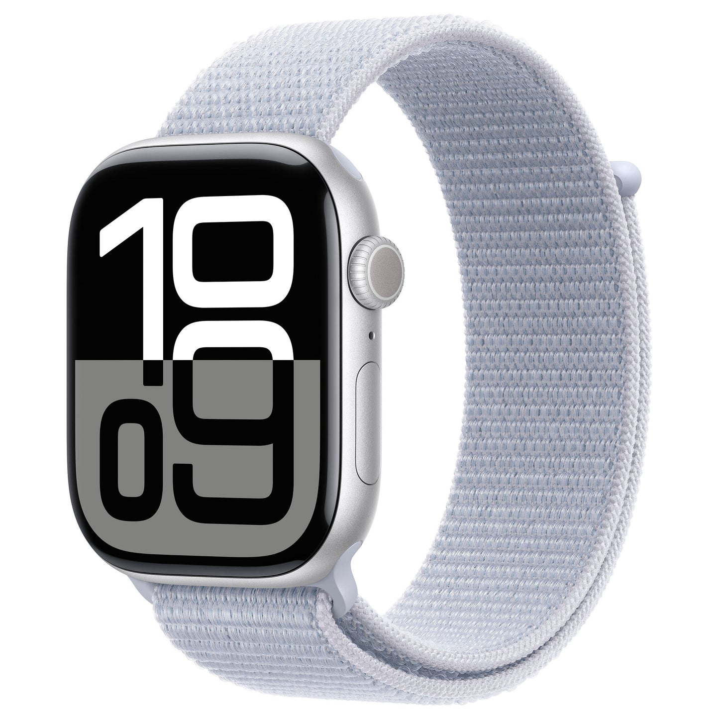 APPLE Watch Series 10 GPS 46mm srebrno aluminijumsko kućište sa sportskom narukvicom u boji oblaka
