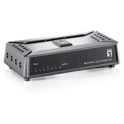 LevelOne 8-portni brzi Ethernet prekidač. Neupravljan. Brzi Ethernet (10/100). Puni dupleks