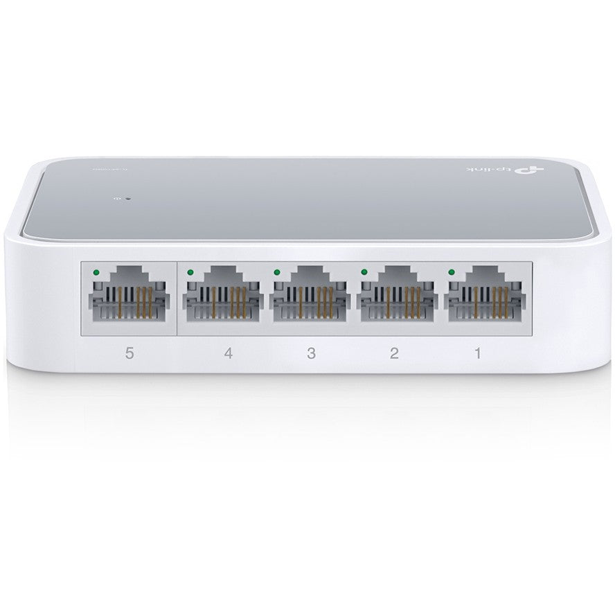 TP-Link 5-portni 10/100Mbps desktop switch. Upravljani. Brzi Ethernet (10/100). Puni dupleks.