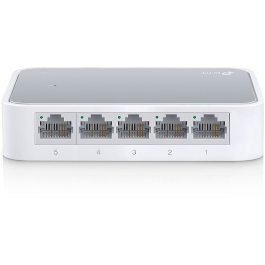 TP-Link 5-portni 10/100Mbps desktop switch. Upravljani. Brzi Ethernet (10/100). Puni dupleks.