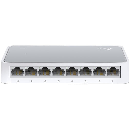 TP-Link 8-portni 10/100Mbps desktop switch. Neupravljan. Brzi Ethernet (10/100). Puni dupleks.