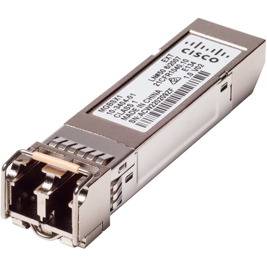 Cisco Gigabit SX Mini GBIC SFP. 550 m. 850 nm. Žični. 56,5 mm. 13,4 mm. 8,5 mm