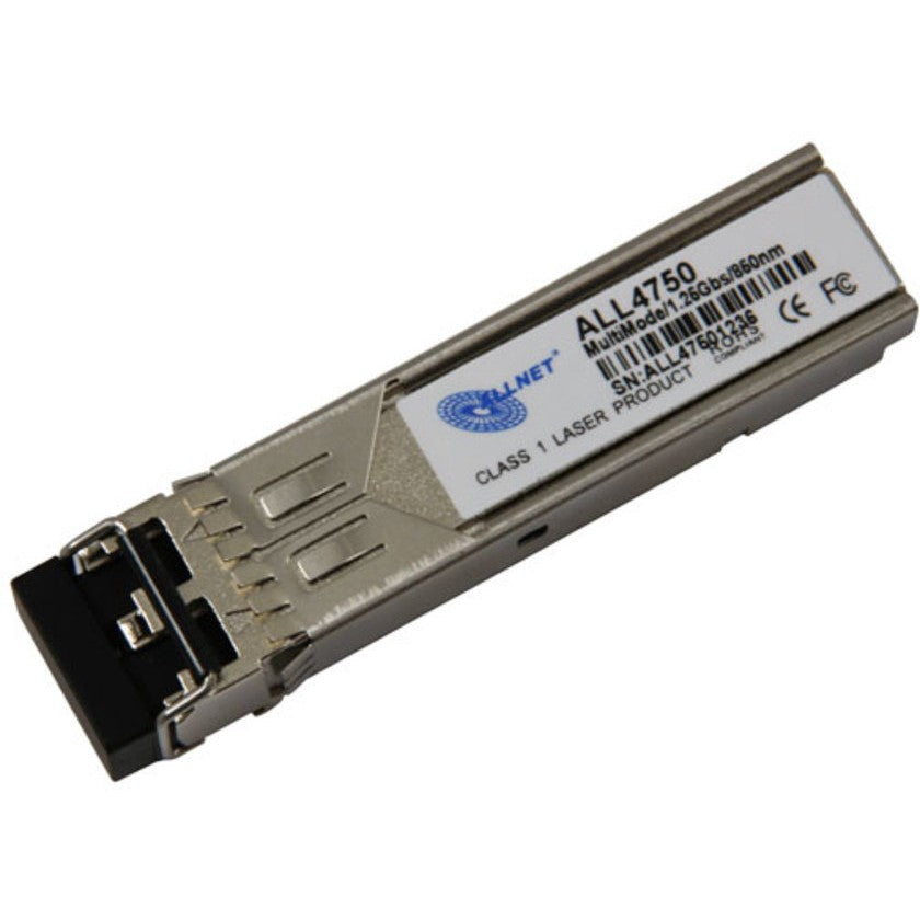 ALLNET ALL4750. LC. SX. Jedan mod. 1000BASE-LX. 1000BASE-SX. 0,55 km. 850 nm. ALLNET/Cisco/D-Link