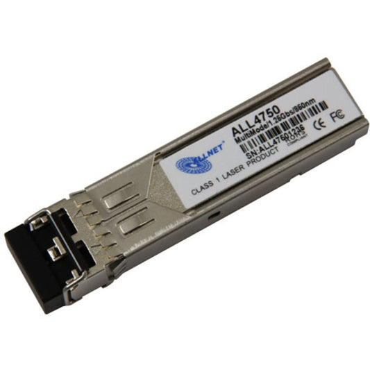 ALLNET ALL4750. LC. SX. Jedan mod. 1000BASE-LX. 1000BASE-SX. 0,55 km. 850 nm. ALLNET/Cisco/D-Link