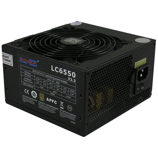 LC Power LC6550 V2.3. 550 W. 230 V. 50 Hz. 5 A. Aktivno. 145 W