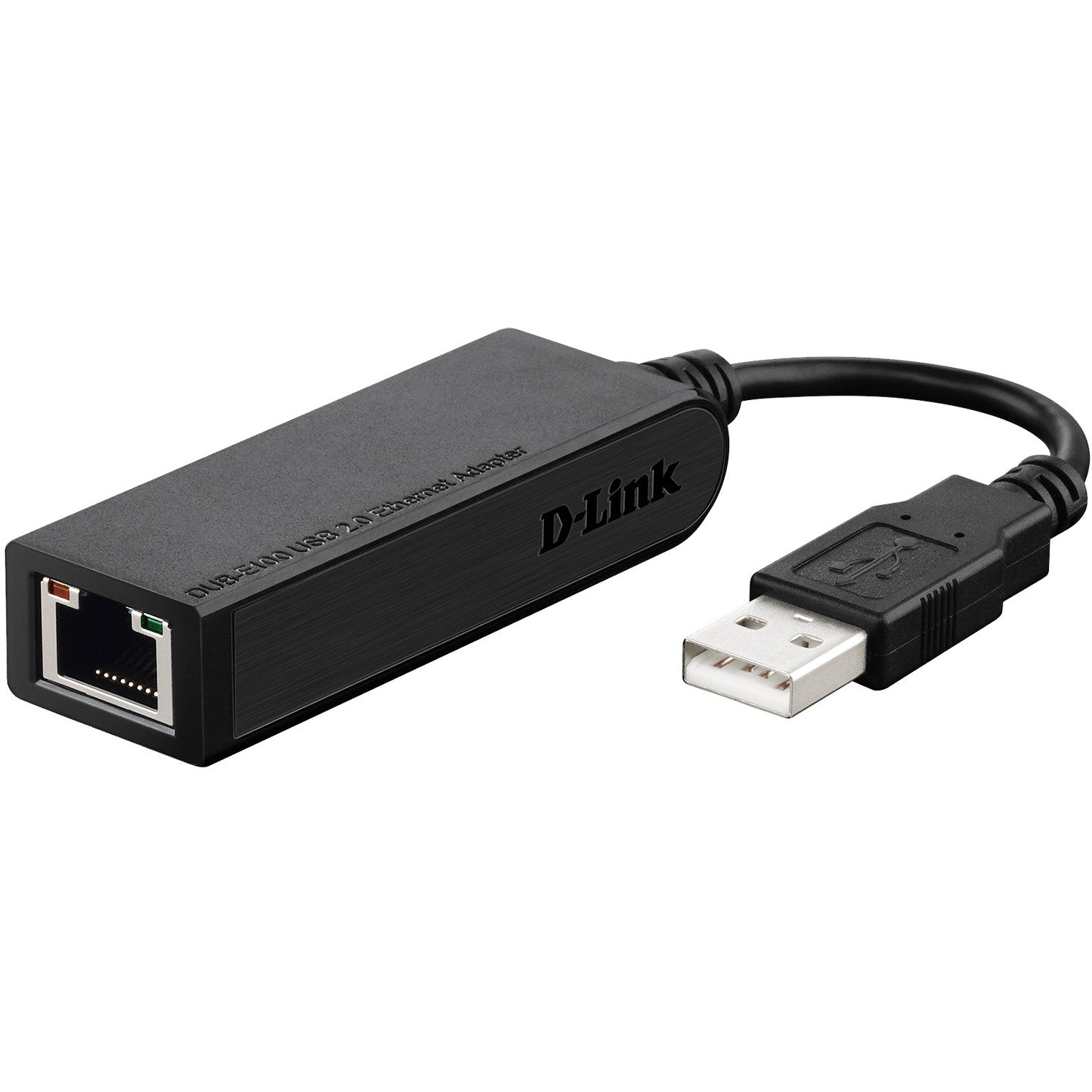 D-Link DUB-E100. Žični. USB. Ethernet. 100 Mbps. Crni