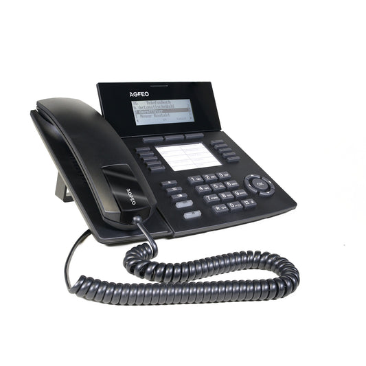 AGFEO ST 53 IP. IP telefon. Crni. Žični telefon. 5000 unosa. 235 mm. 210 mm