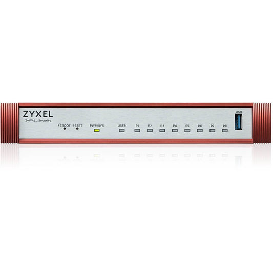 Zyxel USG FLEX 100H. 3 Gbps. 0,75 Gbps. 1500 Mbps. 40.365 BTU/h. IKEv2. IPSec. SSL. Žični.