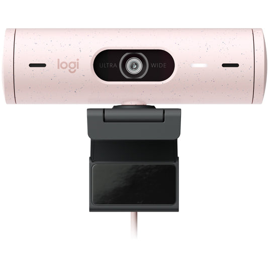 Logitech Brio 500. 4MP. 1920x1080 piksela. Full HD. 60 fps. 1280x720@60fps. 1920x1080@30fps. 720p. 1080p