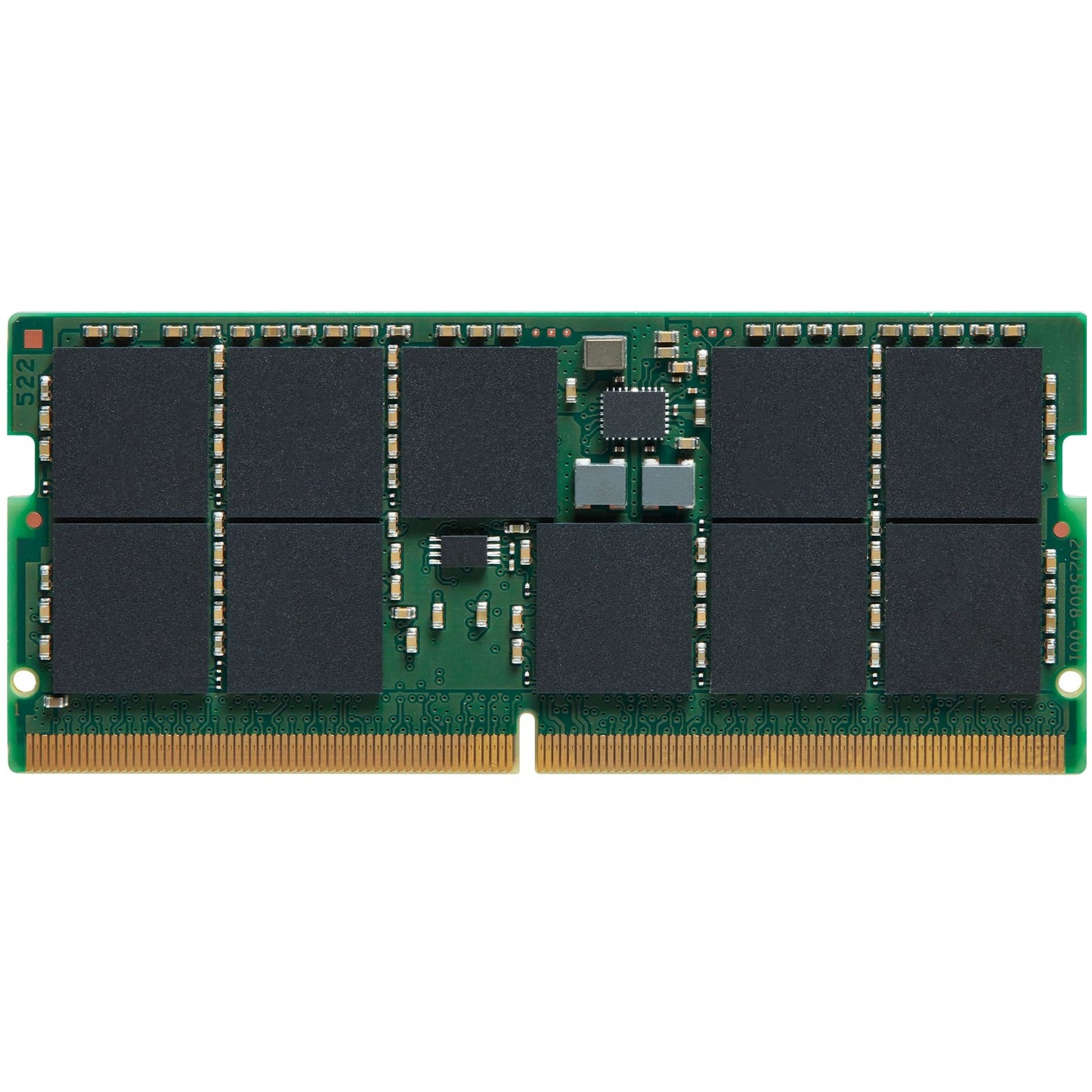 Kingston Technology KSM56T46BD8KM-32HA. 32GB. 1 x 32GB DDR5. 262-pinski SO-DIMM. Crna. Zelena.