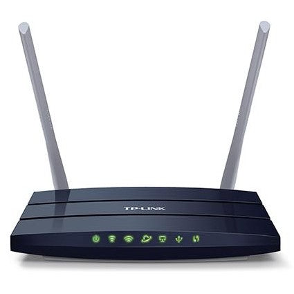 TP-Link Archer C50. Wi-Fi 5 (802.11ac). Dvofrekventni (2,4 GHz/5 GHz). Ethernet/LAN. Crni. Stolni ruter.