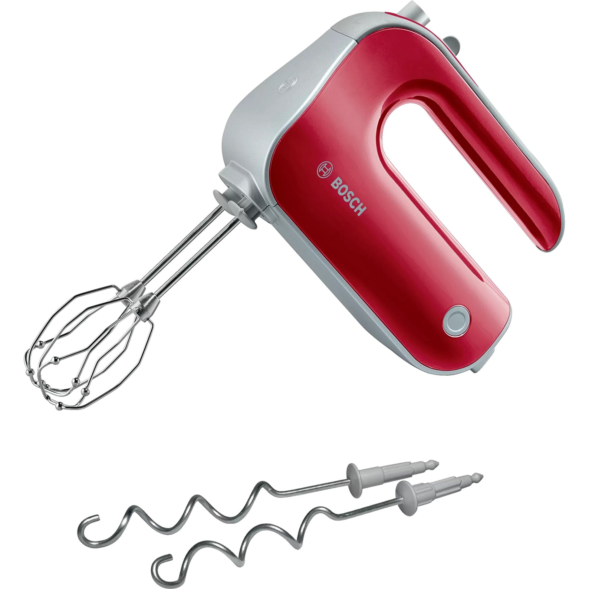 Bosch MFQ40303. Ručni mikser. Crveni. Srebrni. Miješanje. Kabel od 1,4 m. 500 W