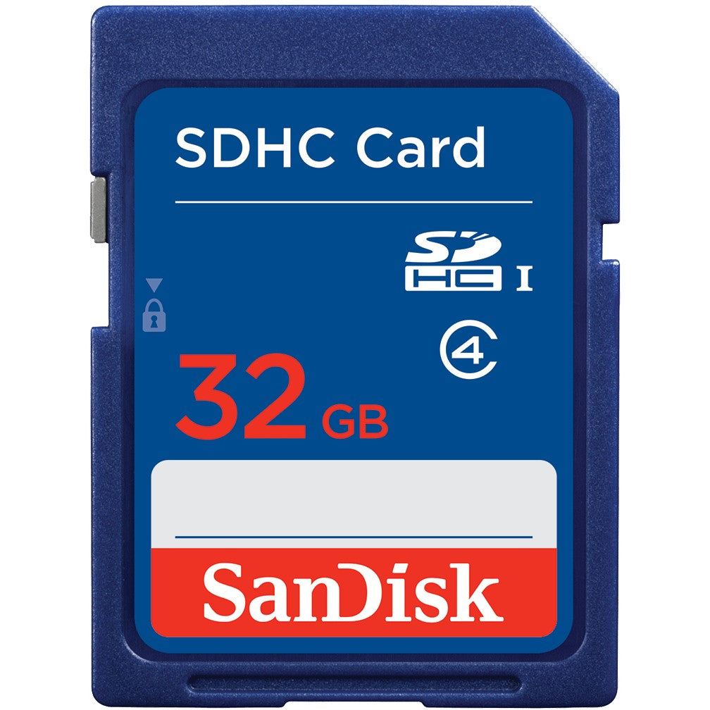 SanDisk SDSDB-032G-B35. 32GB. SDHC. Plava.