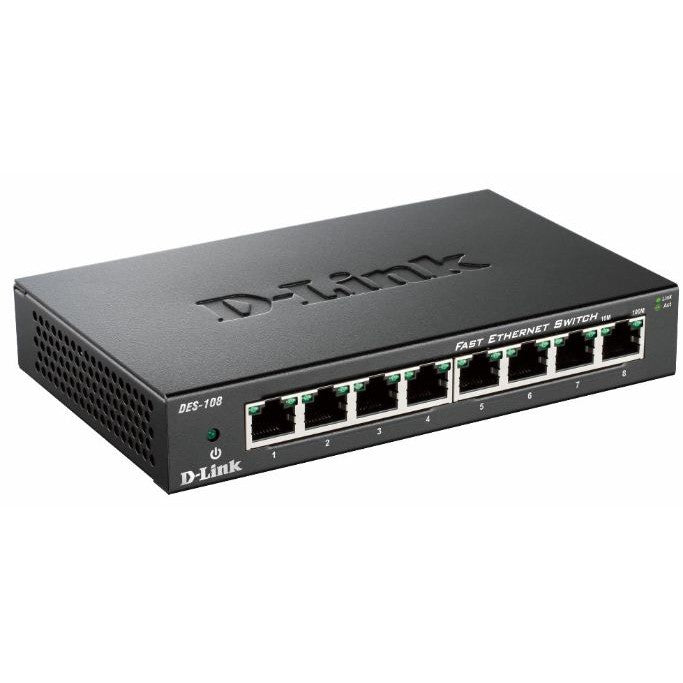 D-Link DES-108. Potpuni dupleks