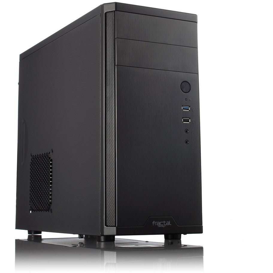 Fractal Design Core 1100. Mini Tower. Računar. Crna. Micro ATX. Mini-ITX. HDD. Performanse. 14,8 cm.