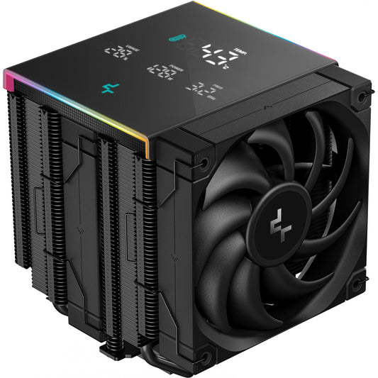DeepCool AK620 Digital PRO. Zračno hlađenje. 12 cm. Crna.