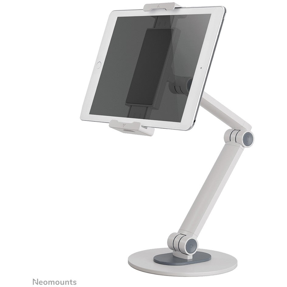 Neomounts DS15-550WH1 stalak za tablet 4.7-12.9" - Univerzalni. 32.8 cm (12.9"). 11.9 cm (4.7"). Bijeli. Čelik. 0 - 270°. 360°
