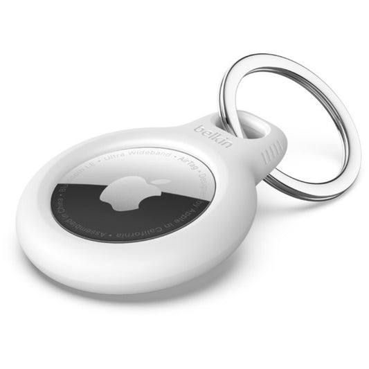 Belkin F8W973btWHT. Futrola. Bijela. Otporna na ogrebotine. AirTag. 1 komad.