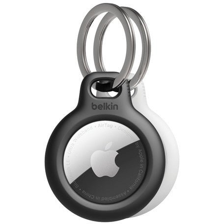 Belkin Secure Holder. Futrola. Crna. Bijela. Apple. Otporna na ogrebotine. AirTag. 2 komada.