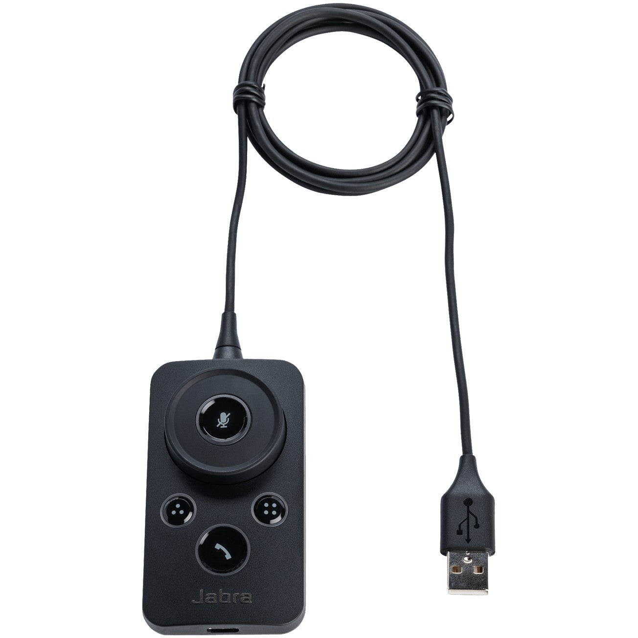 Jabra Engage Link – USB-A. Audio. Žični. Pritisni tasteri. Crna.