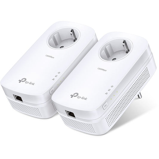 TP-Link AV1300 Gigabit Powerline adapter KIT sa utičnicom. 1300 Mbps. IEEE 802.3. IEEE 802.3ab. IEEE 802.3u. Tip E/F. Gigabit Ethernet. 10,100,1000 Mbps. 10BASE-T. 100BASE-TX. 1000BASE-T.