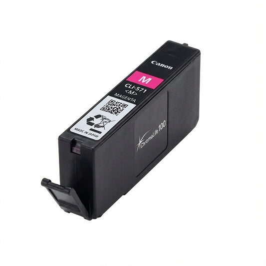 Canon CLI-571M magenta tinta. Standardni prinos. Magenta. Tinta na bazi pigmenta. 7 ml. 1 komad. 306 stranica.