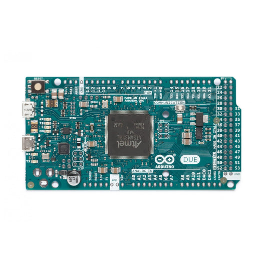 Arduino Due. 84MHz. AT91SAM3X8E. 0.512MB. 96KB. Arduino. 3.3V
