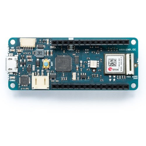 Arduino MKR WiFi 1010. ARM Cortex M0+. 48MHz. 0.256MB. 32KB. Arduino. 25x61.5mm