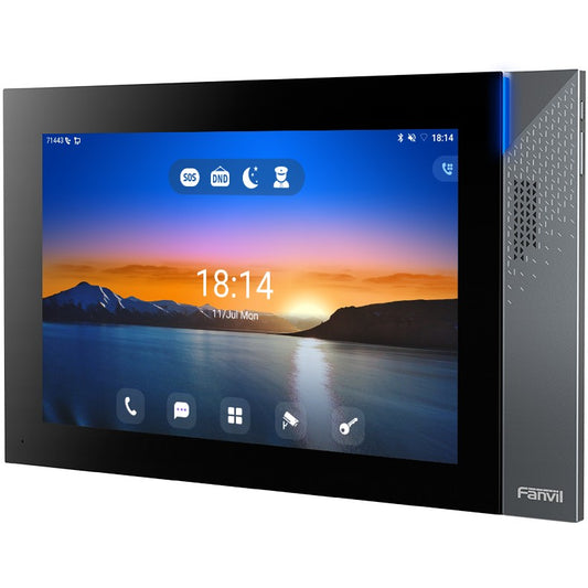 Fanvil i57A. 25,6 cm (10,1"). LCD. 1280 x 600 piksela. 2 W. tipke. G.722. PLC. G.729ab. G.711a. VAD. G.711u. iLBC. CNG