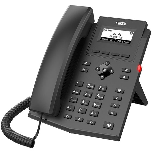 Fanvil X301G. IP telefon. Crni. Žični telefon. Linux. U opsegu. Van opsega. 2 linije.