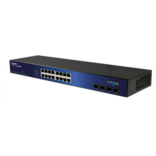 ALLNET ALL-SG8420M. Upravljani. Sloj 2. Gigabit Ethernet (10/100/1000). Puni dupleks. Montaža u rack. 19U