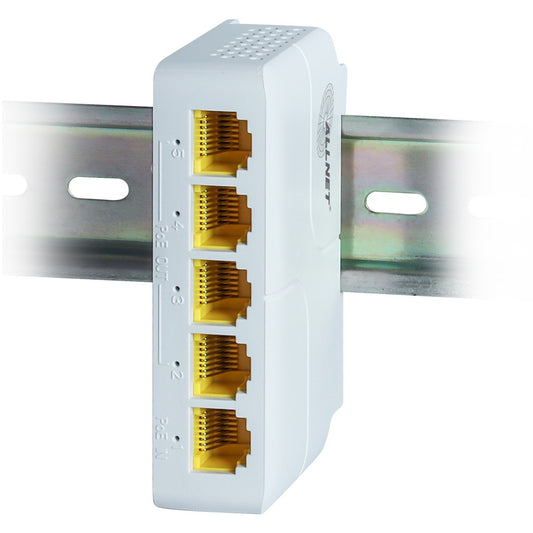 ALLNET 222870. Neupravljano. L2. Gigabit Ethernet (10/100/1000). Napajanje preko Etherneta (PoE). Montaža u rack. DIN šina
