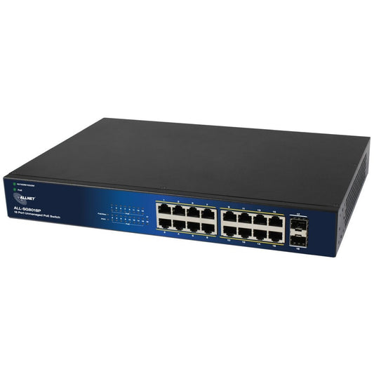 ALLNET 211783. Neupravljano. L2. Gigabit Ethernet (10/100/1000). Napajanje preko Etherneta (PoE)