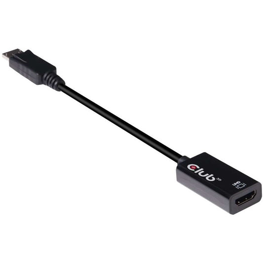 CLUB3D DisplayPort 1.4 na HDMI 2.0b HDR aktivni adapter. DisplayPort 1.4. HDMI 2.0b. Crni