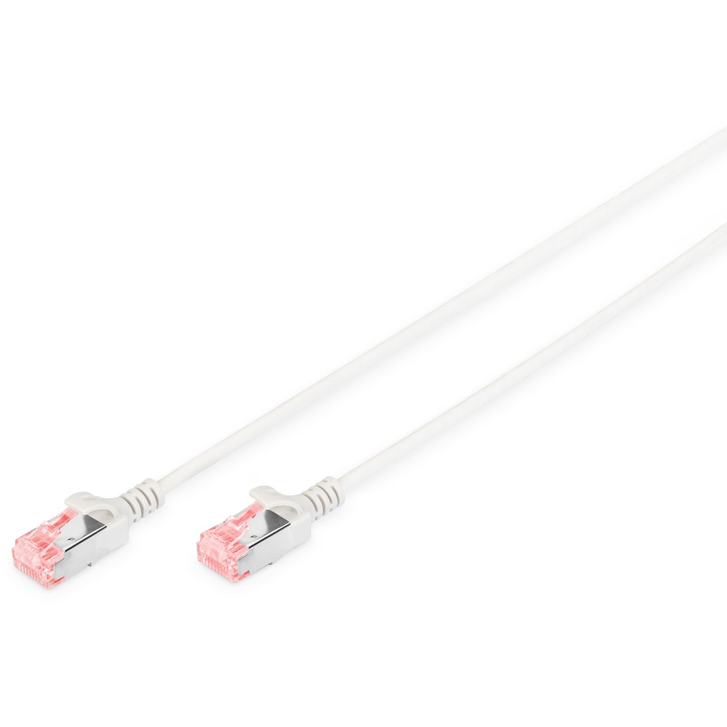 Digitus CAT 6 U/FTP slim patch kabel. 10 m. Cat6. U/FTP (STP). RJ-45. RJ-45. Sivi.