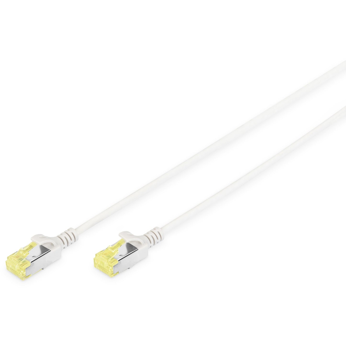 Digitus CAT 6A U/FTP slim patch kabel. 1 m. Cat6a. U/FTP (STP). RJ-45. RJ-45. Sivi.
