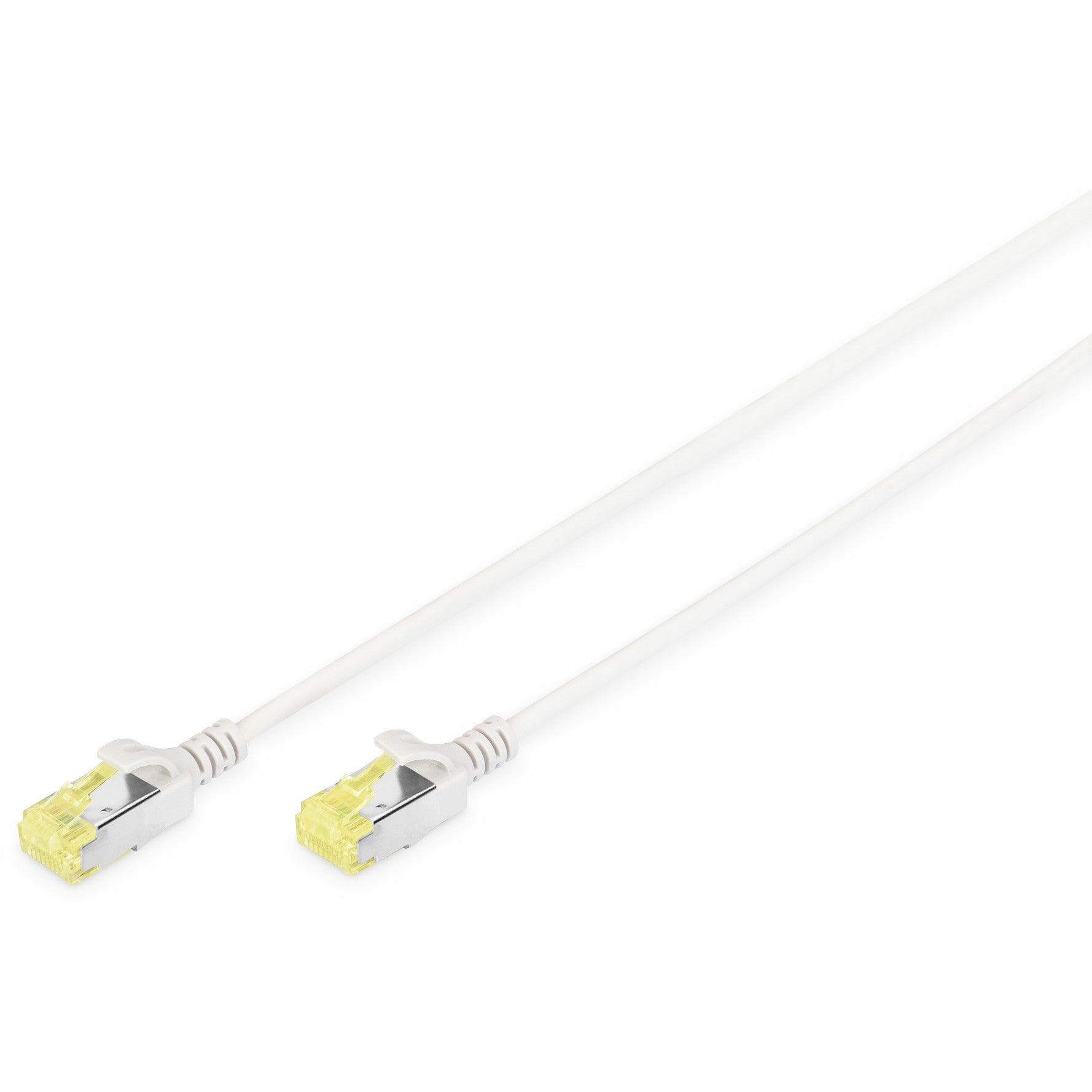 Digitus CAT 6A U/FTP slim patch kabel. 1 m. Cat6a. U/FTP (STP). RJ-45. RJ-45. Sivi.