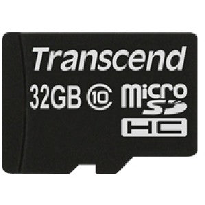 Transcend TS32GUSDHC10. 32GB. MicroSDHC. Klasa 10. NAND. 90MB/s. Crna.
