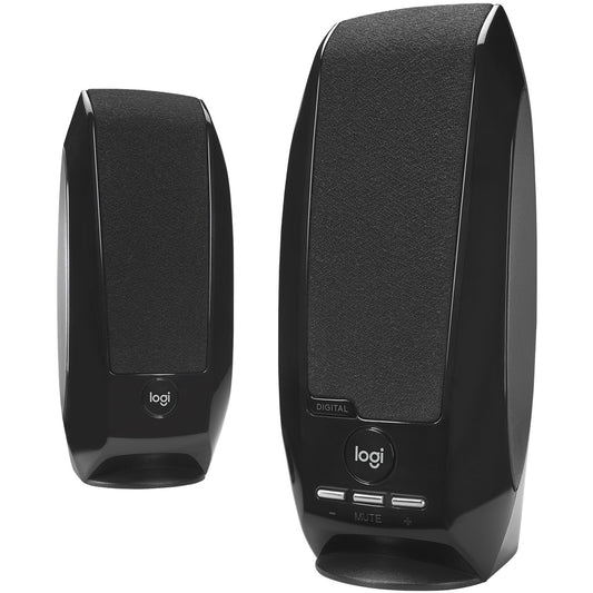 Logitech 980-000029. 2.0 kanala. Žični. 2.4 W. 90 - 20000 Hz. Crna.