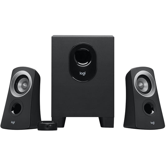 Logitech 980-000413. 2.1 kanala. 25 W. Računar. Crna. 50 W. Žični.