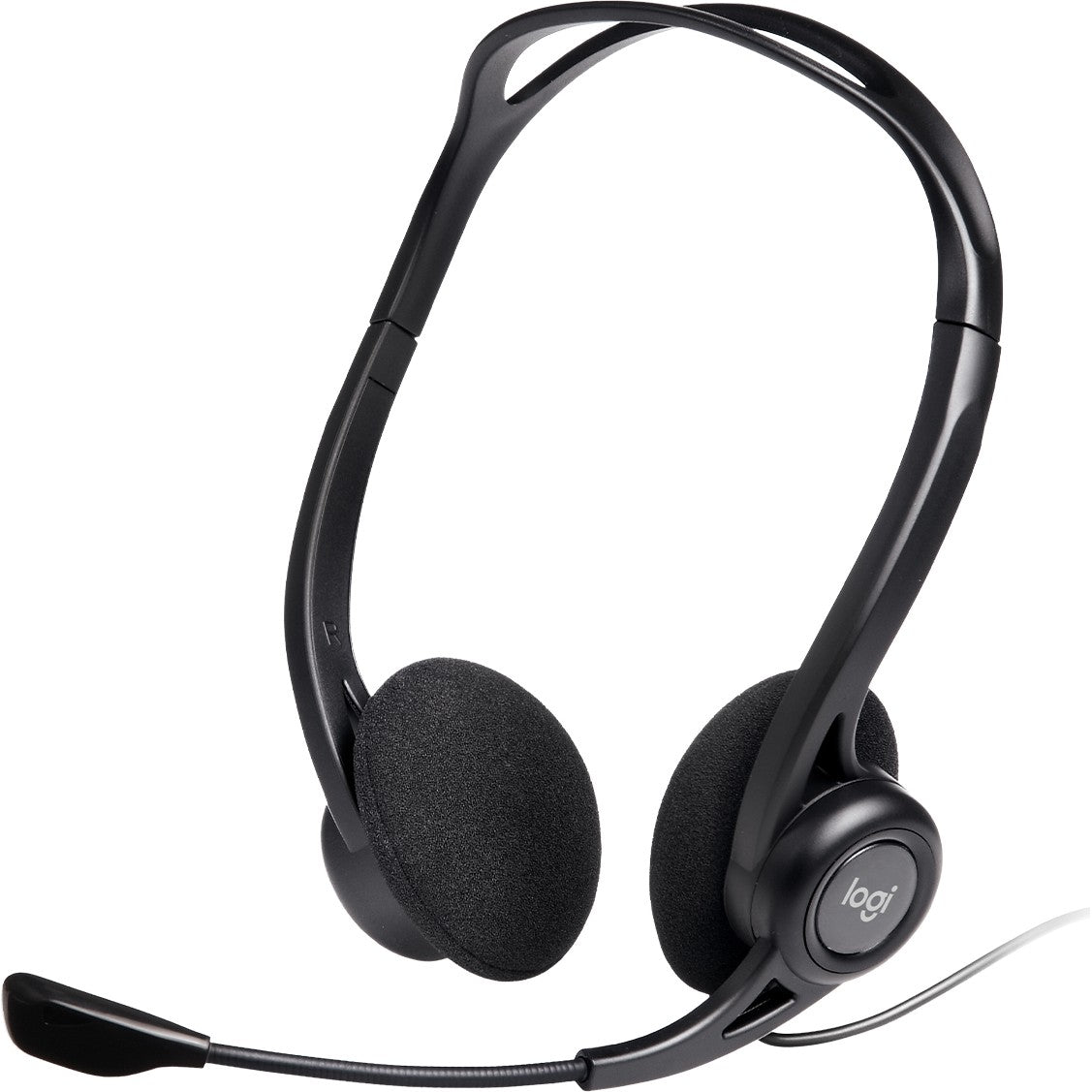 Logitech 981-000100. Žičane. 100–1000 Hz. Pozivi/Muzika. 120 g. Slušalice. Crne.