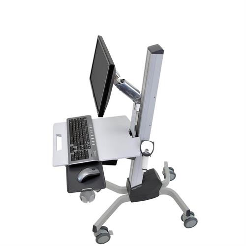 Ergotron Neo-Flex LCD kolica. Multimedijalna kolica/kolica. Siva. Aluminij. Plastika. Čelik. Cink. Ravni ekran. 11,8 kg. 68,6 cm (27")