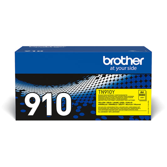 Brother TN-910Y. 9000 stranica. Žuti. 1 komad.