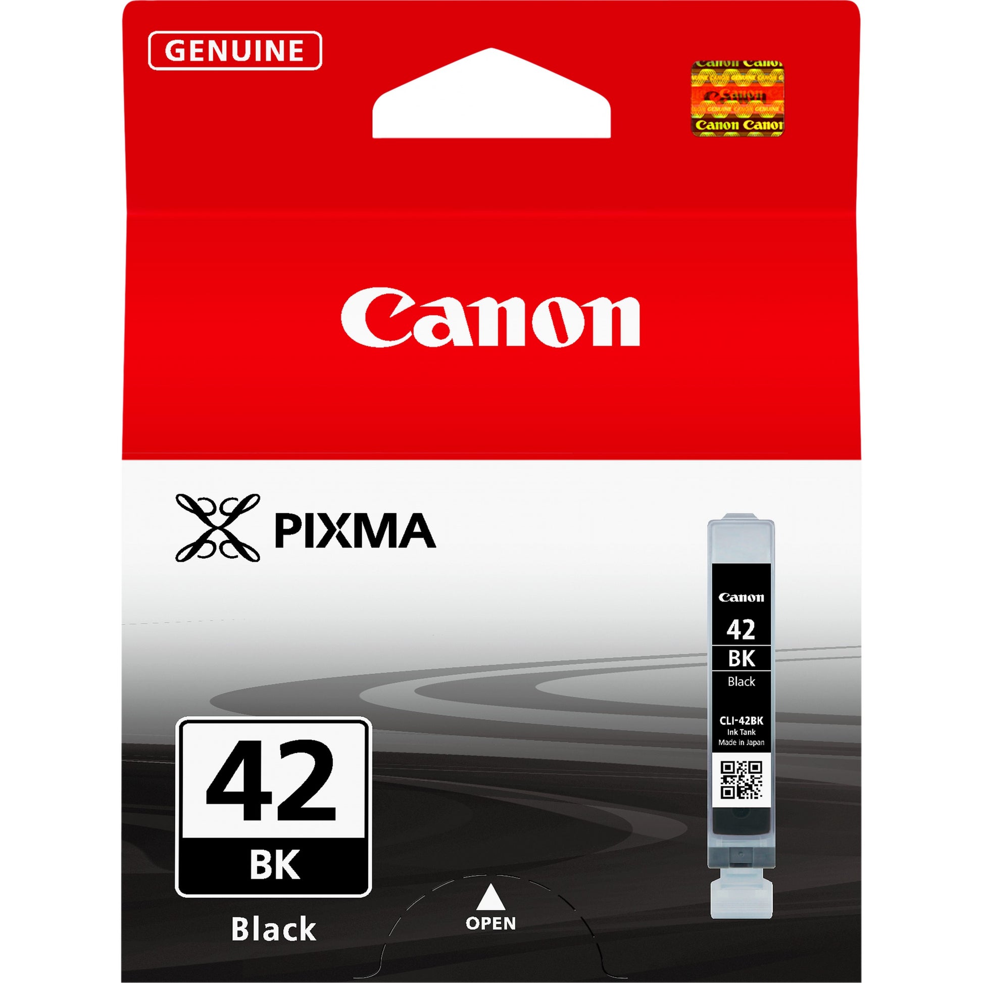 Canon CLI-42BK crna tinta. Standardni prinos. Foto crna. Tinta na bazi boje. 1 komad. 900 stranica.