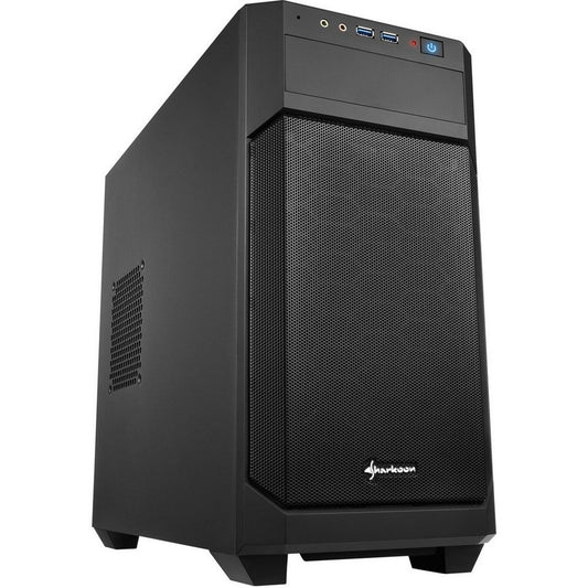 Sharkoon V1000. Mini Tower. Računar. Crni. Micro ATX. Mini ITX. Metal. 15.5cm