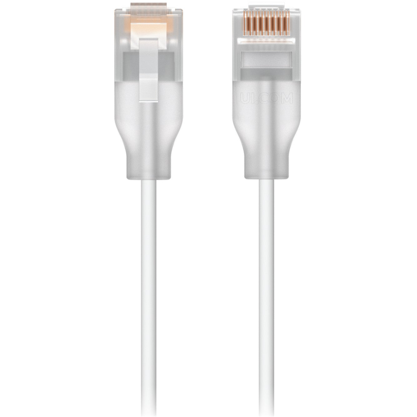 Ubiquiti UACC kabelska utičnica EL-0.15MW. 0.15 m. Cat6. RJ-45. RJ-45. Prozirna. Bijela.