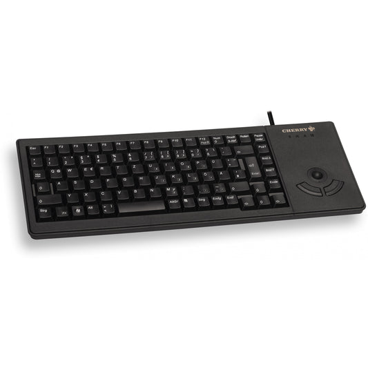 CHERRY XS G84-5400 Žičana tastatura sa TRACKBALL-om. USB. Crna (QWERTZ - DE). Puna veličina (100%). Žičana. USB. QWERTZ. Crna.