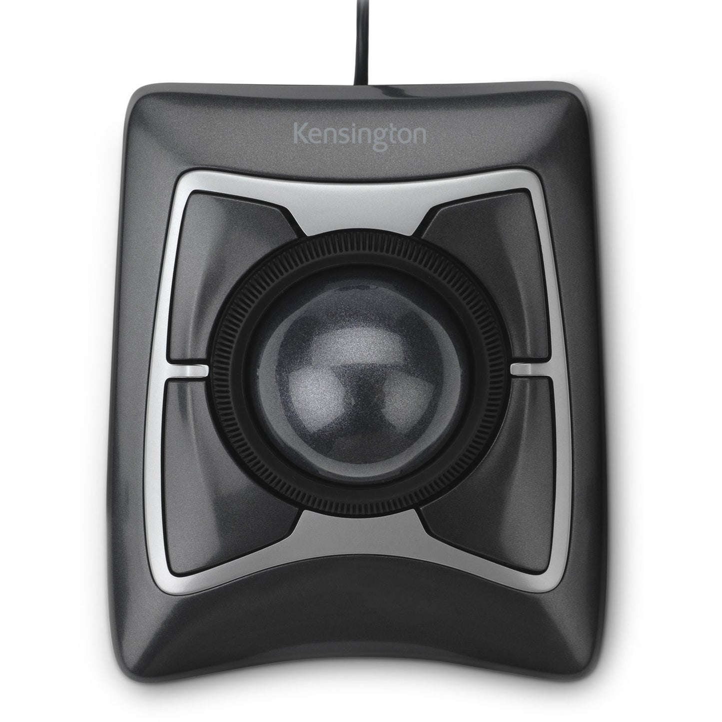 Kensington žični profesionalni miš s kuglicom za praćenje. Za liječnike i dekstre. Kuglica za praćenje. USB Tip-A. 400 DPI. Crna.